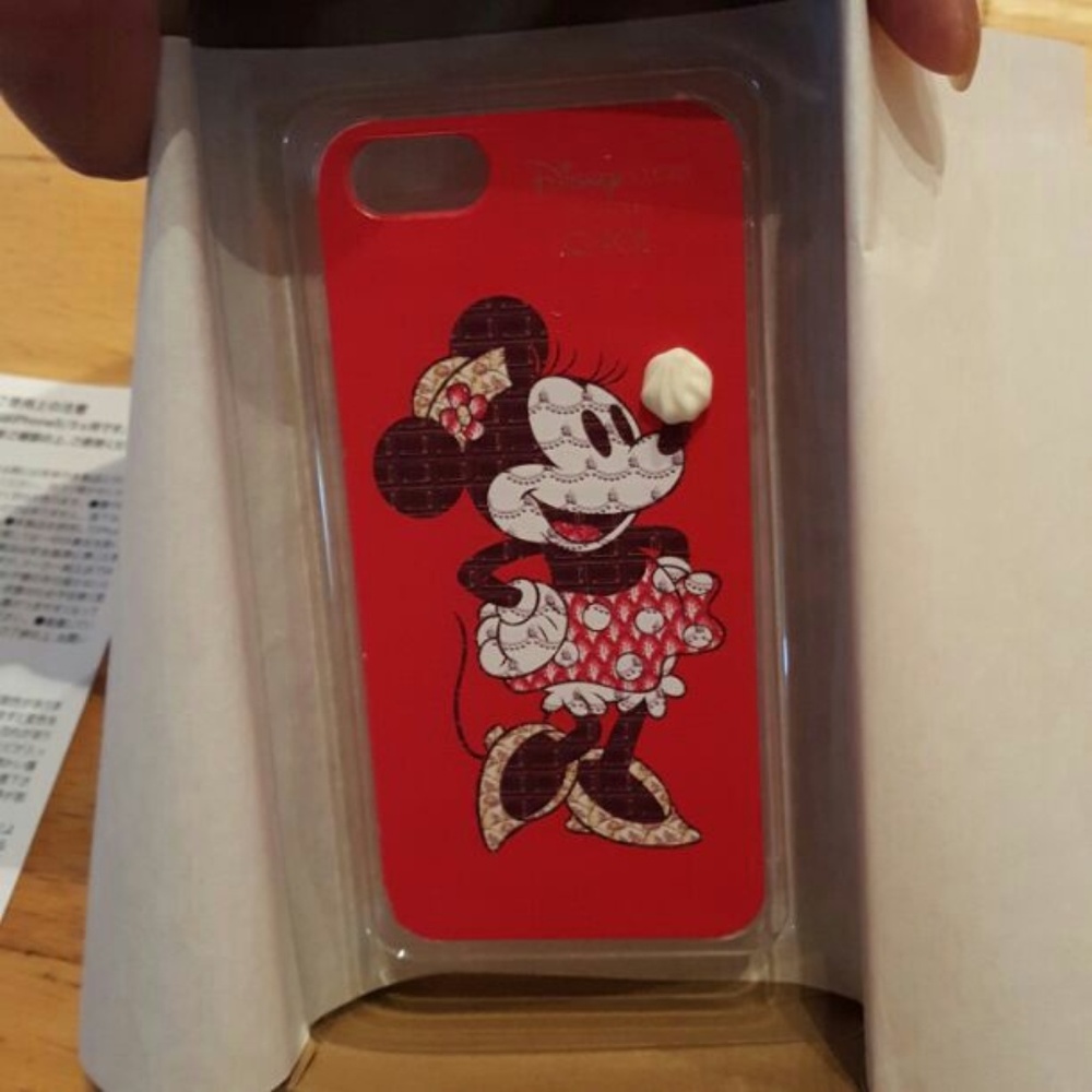 Qpot Meringue Minnie Mouse iPhone 5/5S Phone Case